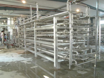 Chaîne de fabrication 5000KG/H de lait UHT de SUS304 SUS316L