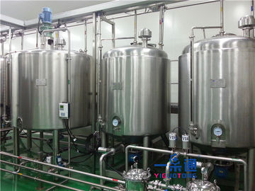 Équipement de traitement des denrées alimentaires de laitages de YGT, chaîne de fabrication complètement automatique de lait UHT