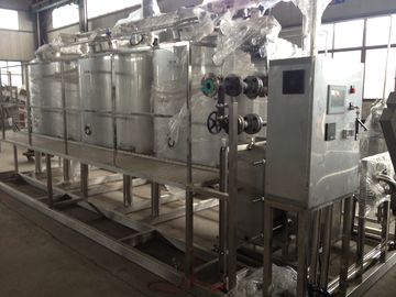 Système de lavage chaud de l'eau CIP/système automatique de CIP pour la boisson de thé/ligne de lait
