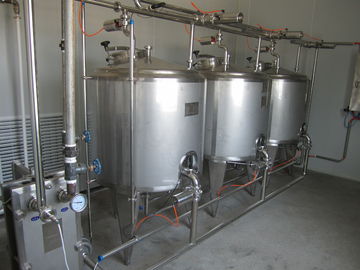 Réservoir de lavage sifflant en place propre de boisson de jus de la sécurité 3000L CIP