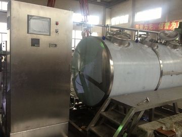 Eau chaude acide d'alcali lavant le système automatique de CIP pour l'installation laitière de boisson