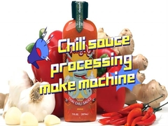 La ligne de Chili Sauce Processing font la machine