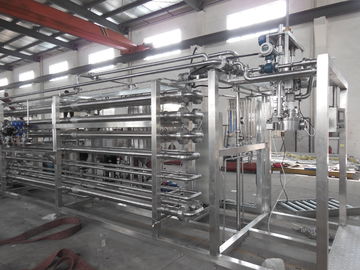 Machine de remplissage liquide automatique de PLC avec tubulaire ou tube dans l'échangeur de chaleur de tube