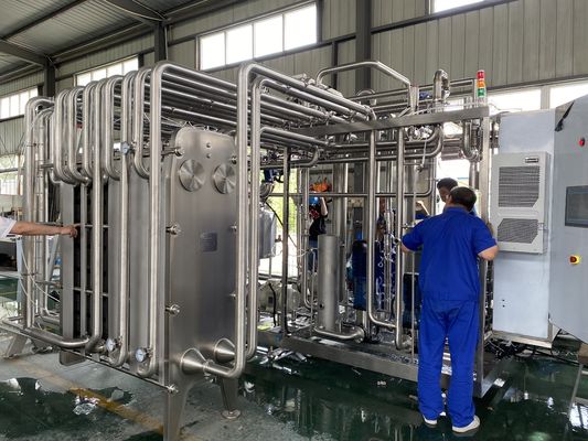 Capacité 5-10T/H du SUS 316 d'équipement de stérilisateur de pasteurisation de boisson