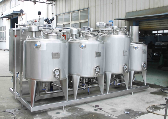 Vente à chaud ligne de transformation du lait aromatisé Chocolat/Fraise/Utilisation de l'usine de production de lait Machine pour l'industrie laitière SUS304/316