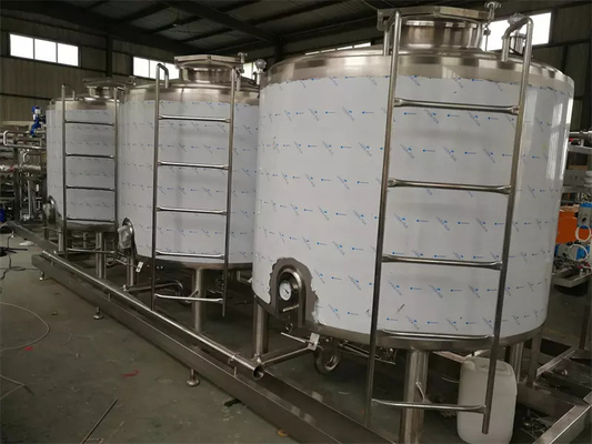 SUS304/316 Fabrique de production de lait végétal personnalisé à haut coût Nouveau équipement de ligne de transformation de lait de soja / amande / avoine / riz pour usine laitière