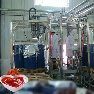 Vente à chaud, usine de production de tomates personnalisée complète, nouvelle machine de transformation de la pomme de terre / jus de tomate / sauce / pâte avec SUS304 / 316 PLC