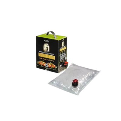 Sac transparent dans le costume aseptique de sacs de la boîte 3l pour le jus de vin de lait