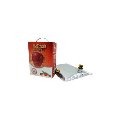 Sac transparent dans le costume aseptique de sacs de la boîte 3l pour le jus de vin de lait