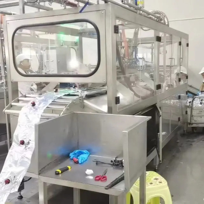 Continuer la machine de remplissage de 20 litres dans une boîte, remplisseur aseptique pour le lait / liquide d'oeuf / eau / jus