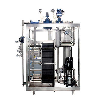Machines de pasteurisateur UHT de degré de 8T/H SUS304 135-150 pour le lait