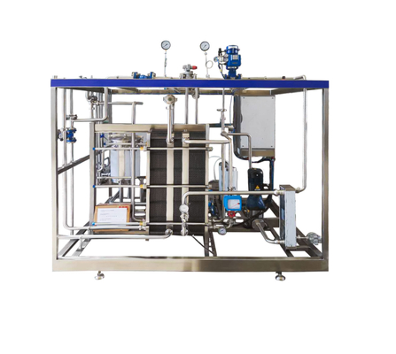 Machines de pasteurisateur UHT de degré de 8T/H SUS304 135-150 pour le lait
