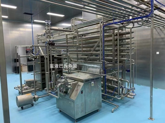 500-30000L/H ligne de traitement d'œufs personnalisée usine de production d'œufs complète machine liquide d'œufs avec PLC