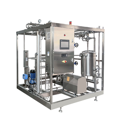 Stérilisateur de pasteurisation professionnel pour la ligne de transformation de liquide de lait/yaourt/œuf 500-20000l/h Pasteurisateur personnalisé SUS 304/316