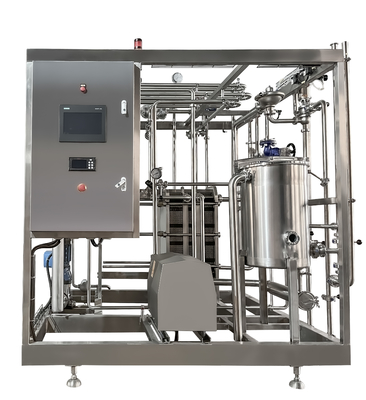 Stérilisateur de pasteurisation professionnel pour la ligne de transformation de liquide de lait/yaourt/œuf 500-20000l/h Pasteurisateur personnalisé SUS 304/316