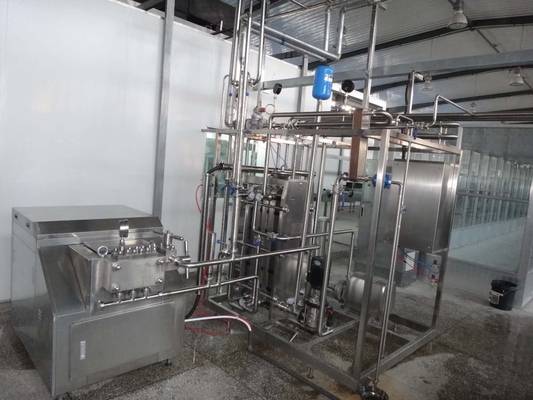 Machine de pasteurisation personnalisée de 500 à 2000 L/H avec stérilisateur PLC de 500 à 2000 L/H pour la ligne de traitement de pommes/oranges/noix de coco SUS304/316