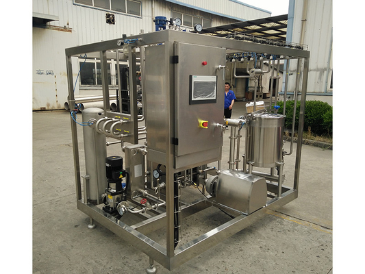 Pasteuriseur haute performance pour l'industrie des boissons laitières Machine de pasteurisation de technologie avancée SUS304/316