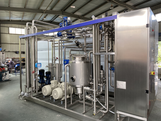 0.5-20t/H Pasteuriseur personnalisé pour le gingembre/ concombre/ ligne de transformation de Kale Machine de pasteurisation avec PLC SUS304/316