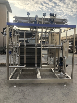 Pasteuriseur personnalisé 500-20000 L/H Pour la ligne de traitement du jus d'orange/pomme/noix de coco