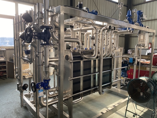 Machines de pasteurisation pour la ligne de transformation des jus de fruits