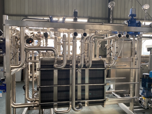 0.5-20t/H Pasteuriseur personnalisé pour le gingembre/ concombre/ ligne de transformation de Kale Machine de pasteurisation avec PLC SUS304/316