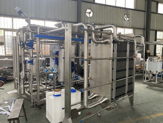 Stérilisation de pasteurisation à haute performance pour le lait, le jus de fruits, les œufs et les boissons liquides