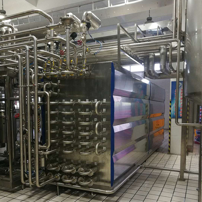 Stérilisation UHT tubulaire personnalisée haute performance pour une production de lait/jus/yaourt transformé sûre et durable