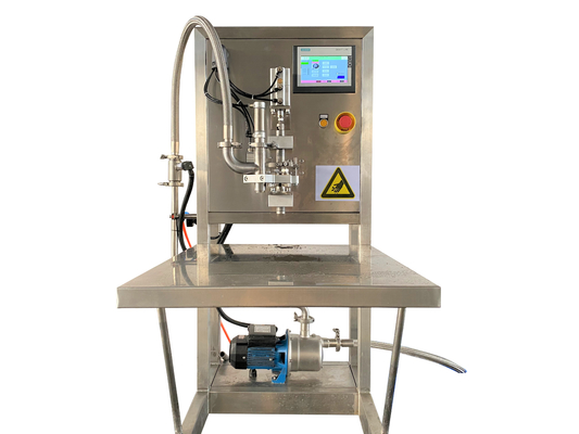 Vente à chaud Remplisseur semi-automatique non aseptique BIB pour 2L / 5L / 15L sac en boîte Fruit Juice / lait / machine de remplissage d'huile avec PLC