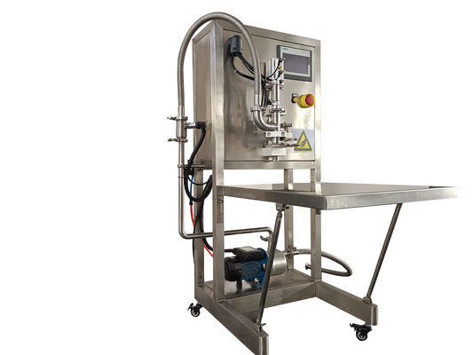 Vente à chaud Remplisseur semi-automatique non aseptique BIB pour 2L / 5L / 15L sac en boîte Fruit Juice / lait / machine de remplissage d'huile avec PLC