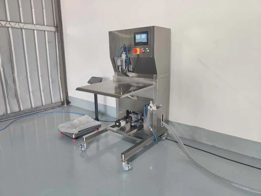 Machine de remplissage semi-automatique non aseptique de haute qualité pour 1-25 litres de sac en boîte de jus/lait/vin remplisseur avec SUS 304/316