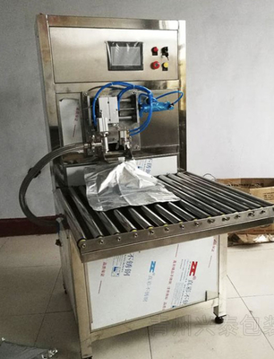 YGT remplisseur BIB semi-automatique 1-25L non aseptique pour jus de fruits/lait/huile avec PLC SUS304/316 fabriqué en Chine