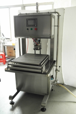 Machine de remplissage semi-automatique non aseptique de haute qualité pour 1-25 litres de sac en boîte de jus/lait/vin remplisseur avec SUS 304/316