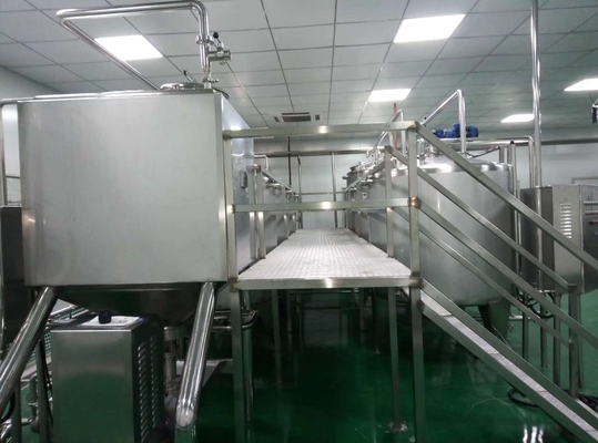 Ligne de transformation de lait UHT économe en énergie Solution de lait UHT personnalisée de haute qualité et fiable 500-20000L/H SUS304/316