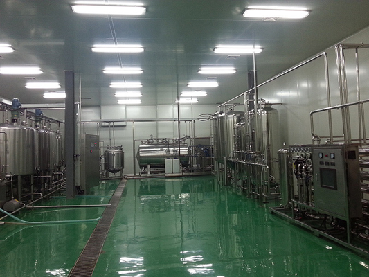 Ligne de transformation de lait UHT économe en énergie Solution de lait UHT personnalisée de haute qualité et fiable 500-20000L/H SUS304/316