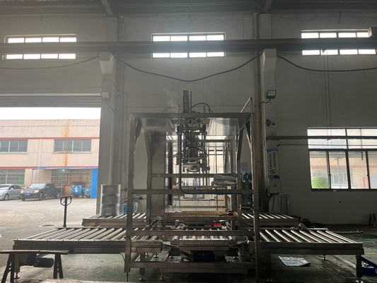 Machine de remplissage aseptique sur tambour pour le remplissage de boîtes de jus / confiture / pâte à papier avec PLC