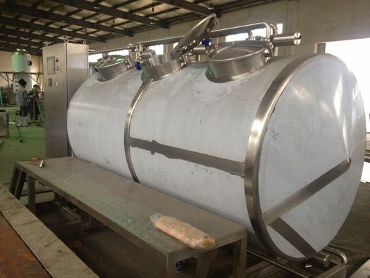CIP 3000 Système de lavage CIP ISO 9001 Ligne de transformation certifiée des aliments et des boissons Nettoyage automatisé pour la production industrielle