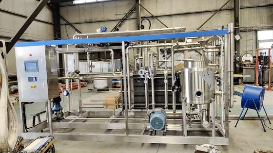 Pasteuriseur à haute performance à coût élevé Condition de la machine Capacité dépendante Caractéristiques permettant le traitement thermique industriel