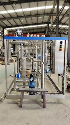 Pasteuriseur à haute performance à coût élevé Condition de la machine Capacité dépendante Caractéristiques permettant le traitement thermique industriel