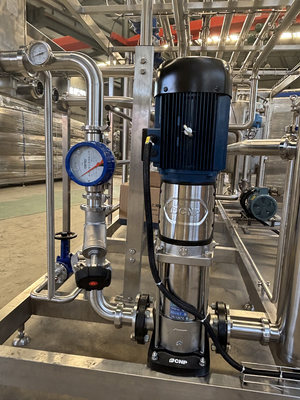 500 à 20000 litres par heure Capacité de pasteurisation Stérilisateur en acier inoxydable 304 ou 316 pour la transformation des aliments et des boissons