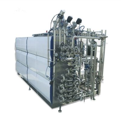 Machine tubulaire de stérilisateur de lait UHT de contrôle de programme de PLC