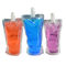 Poches en plastique occultables réutilisables de boissons pour Juice Sauce Shampoo
