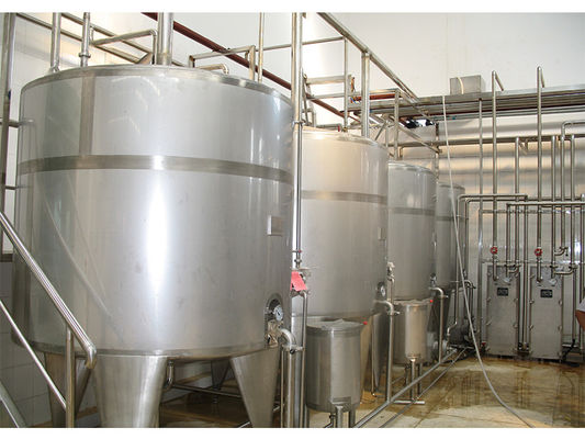 CIP 3000 Système de lavage CIP ISO 9001 Ligne de transformation certifiée des aliments et des boissons Nettoyage automatisé pour la production industrielle