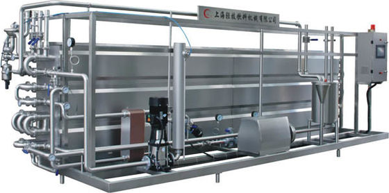 Équipement complet entièrement automatique de stérilisateur UHT tubulaire pour le traitement du lait et des boissons
