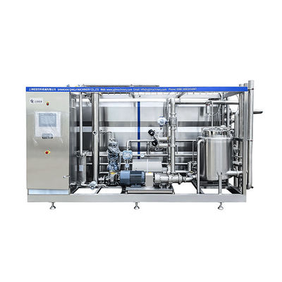 Nouvelle machine de stérilisation pasteurisatrice UHT tubulaire automatique pour purée de fruits, équipement industriel Mike, avec 1 an de garantie PLC
